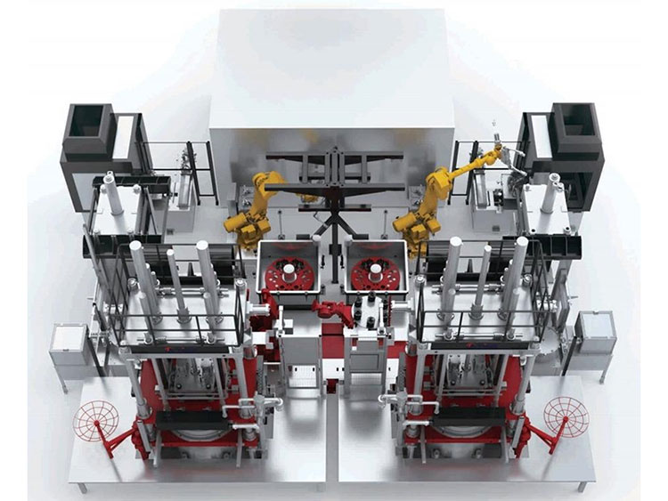 Automatic Casting And Post Processing Production Line —Knuckle