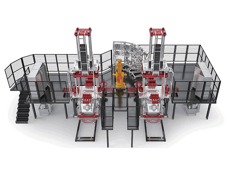 Automatic Casting Production Line—Flywheel Housing