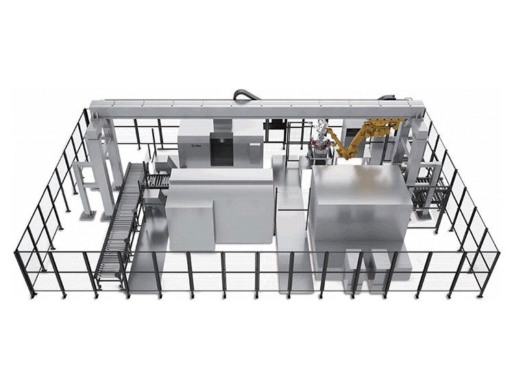Gantry Type Robotic Cnc Automatic Production Line
